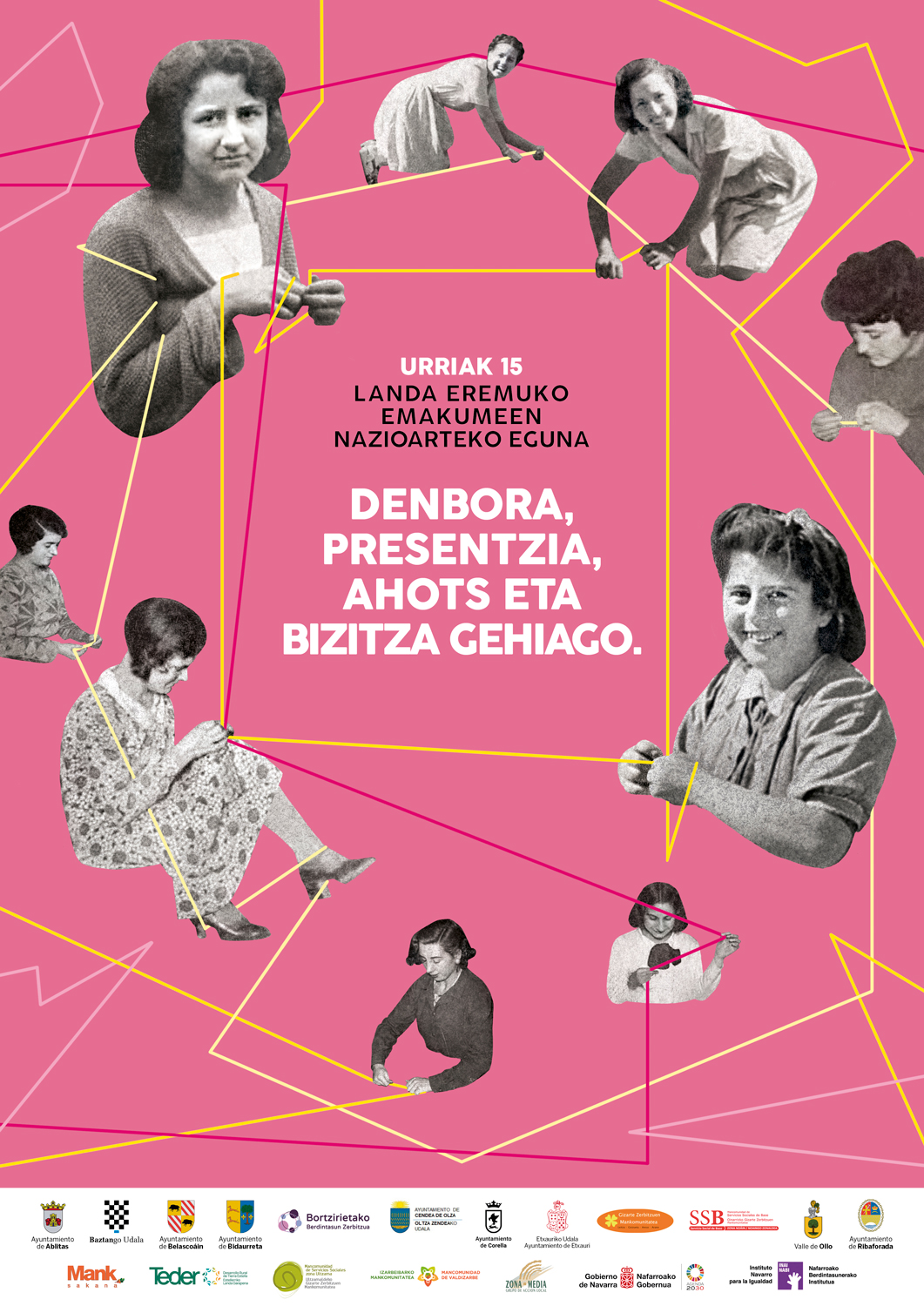 Landa Eremuko Emakumeen Nazioarteko Eguna: “Denbora, presentzia, ahots eta bizitza gehiago”. Landa Eremuko Emakumeen Nazioarteko Eguna: “Denbora, presentzia, ahots eta bizitza gehiago”.